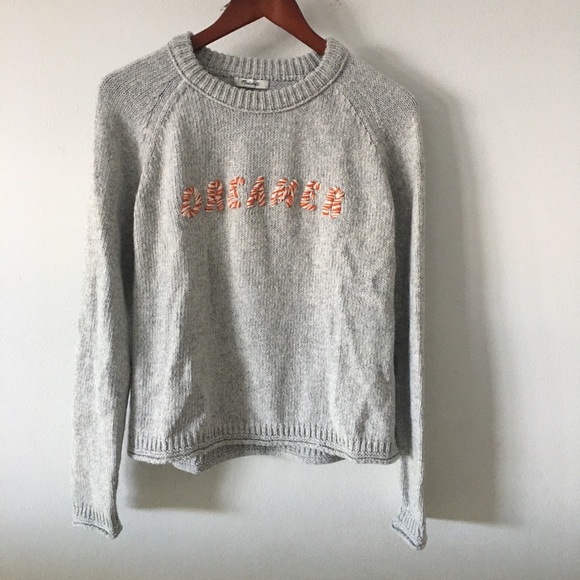 Madewell Dreamer Sweater Sz L - Picture 3 of 7